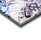 Silver dance Acrylic print