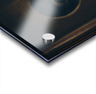 Eye looking through door keyhole Acrylic print