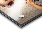 Vintage Coffee Woman Holding Hot Tea Pot Acrylic print