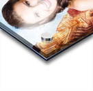 Beautiful fine art girl on Europe travel tour Acrylic print