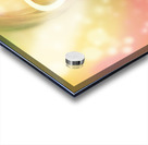 Pinup beauty in excited fashion abstract  Acrylic print