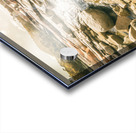 Peaceful sun flared Australian coastline Acrylic print