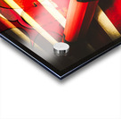 Danger bomb background Acrylic print