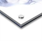 Vogue Style Woman With Beautiful Bright Makeup Acrylic print