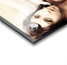 Woman With Retro Radio Acrylic print