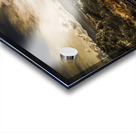 Sun flared railway track Acrylic print