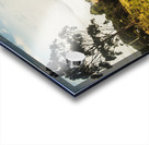 Rural abandoned shed in old rural countryside Acrylic print