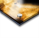 Spray can with army star graffiti Acrylic print