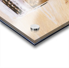 Shredded chocolate flakes fine art drawing Acrylic print