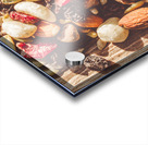 Rustic dried fruit and nut mix Acrylic print