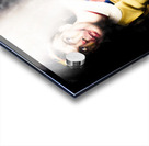 Scary Clown Standing In Shadows With Smoking Gun Acrylic print