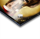 Silent night elf keeping night watch for santa  Acrylic print