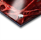 Halloween fine art portrait. Young vampire woman  Acrylic print