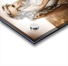 Young Female Photographer With Vintage Camera Acrylic print