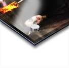 Dark ages jester searching a mysterious castle Acrylic print