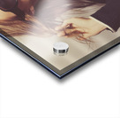 Luxury fashion girl in exclusive sunglasses Acrylic print