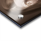 Vintage halloween portrait. Gothic vampire girl Acrylic print