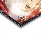 Beautiful Female Santa Making Christmas Wish Acrylic print