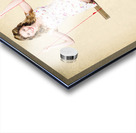 Pinup woman in retro makeup and 50s hair style Acrylic print