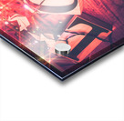 Love birds and wooden sentiments Acrylic print