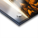 Golden sunset coast Acrylic print