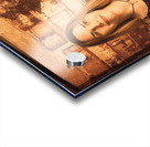 Retro cafe tin sign waitress Acrylic print