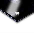 Dark evil zombie watching from horror forest Acrylic print