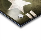 Military army star background Acrylic print