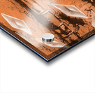 Course for seven seas Acrylic print