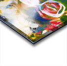 Paint splash pinup art Acrylic print