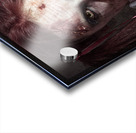 Scary ID photo of female zombie school student Acrylic print