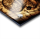 Vintage wooden coffee shop sign Acrylic print