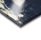 Deep blue ravine   Acrylic print