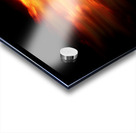 Flame Golf Ball Acrylic print