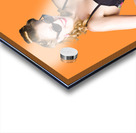 Sixties beach going pinup girl Acrylic print