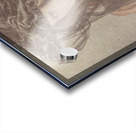 Young woman posing in opulent vintage fashion Acrylic print