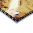 Paper cargo boats and shipping routes Acrylic print