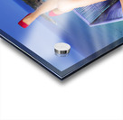 Retro Girl On Travel Trip To Down Under Australia Acrylic print