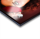 Luxury Woman In Red Makeup And Fashion Accessories Acrylic print