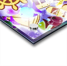 The beach below Acrylic print