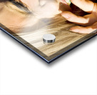 Woman Blowing Party Horns Acrylic print