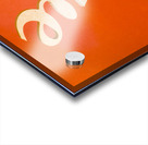 Typographic love decor  Acrylic print