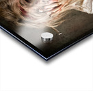 Shock horror. Surprised businesswoman zombie Acrylic print