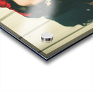 Retro advert. Seventies drive-thru gals Acrylic print