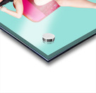 Glamour pin-up girl. Retro summer fashion Acrylic print