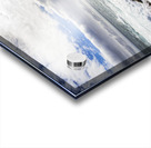 Sun rising over the ocean Acrylic print