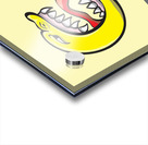 Pac Man and ghost illustration Acrylic print