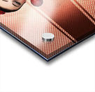 Sweet candy pinup girl with vintage toffee apple Acrylic print