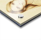 Vintage Woman With Pop Corn And Movie Tickets Acrylic print