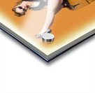 Fifties Sixties Style Fashion Model In Retro Shoes Acrylic print